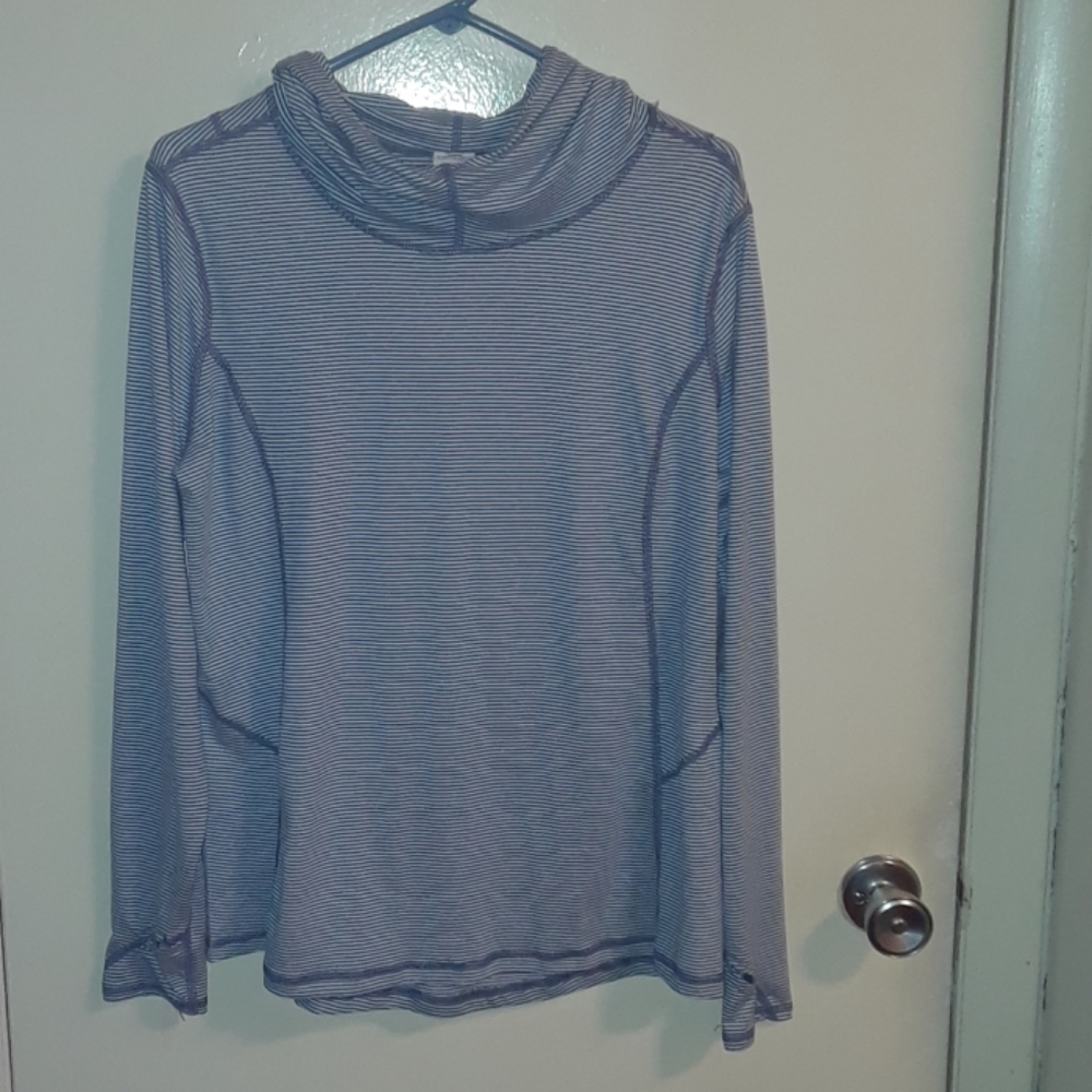 Stripped Sporty Long Sleeve Shirt